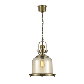 IL31594  Riley Glass Pendant 1 Light